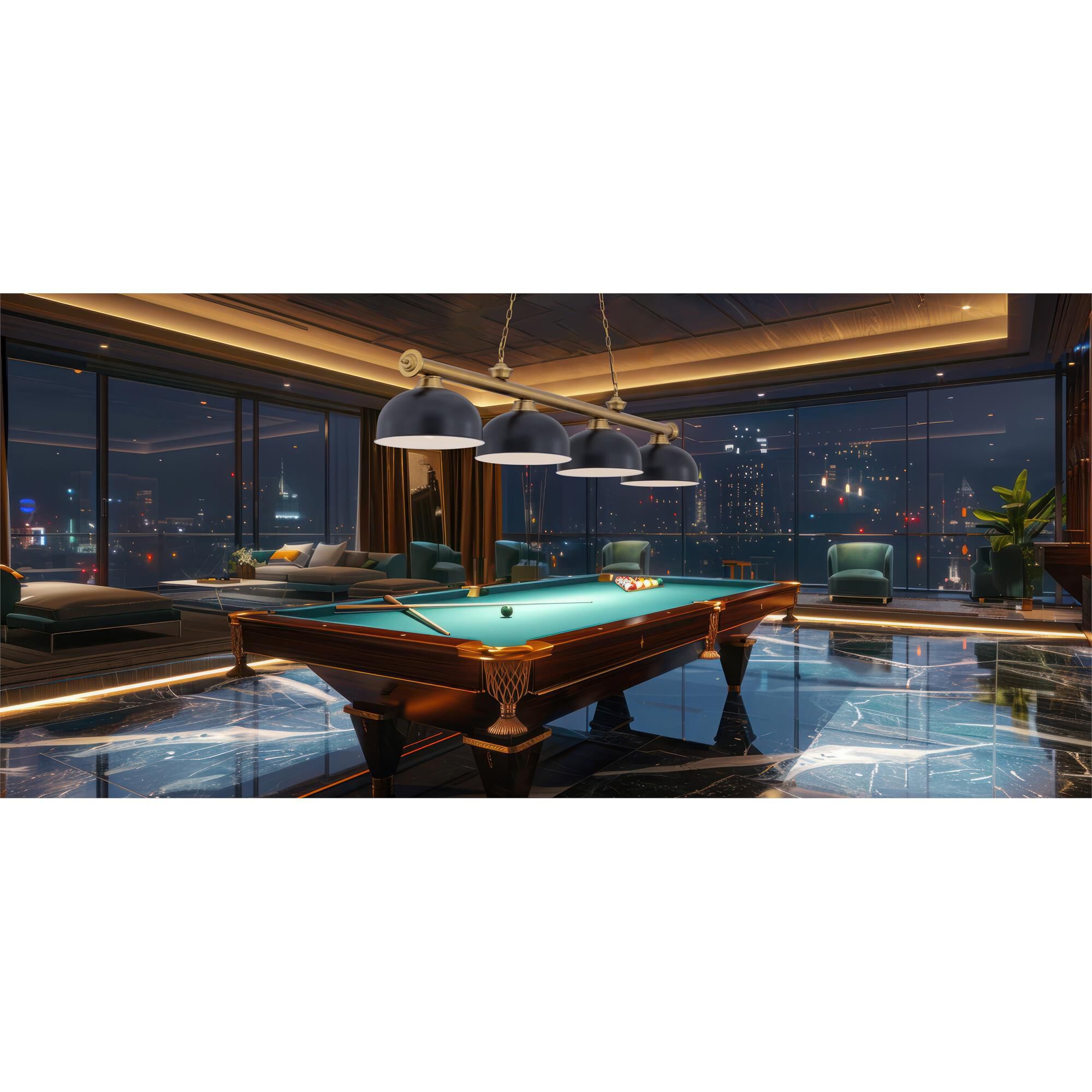 Cordon 81 Inch Billiard Light,